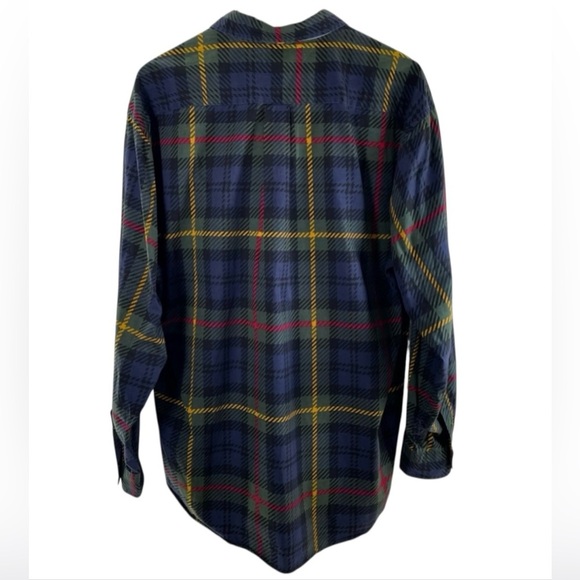 Rare Tommy Hilfiger Men's Multicolor Plaid Shirt Size XL - Picture 2 of 4